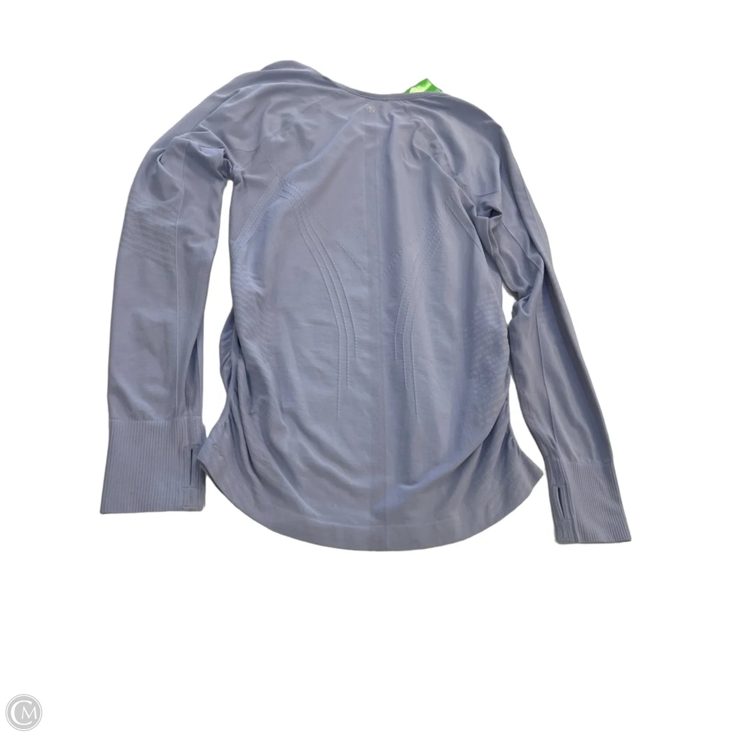 Athletic Top Long Sleeve Collar By Gaiam In Purple, Size: L