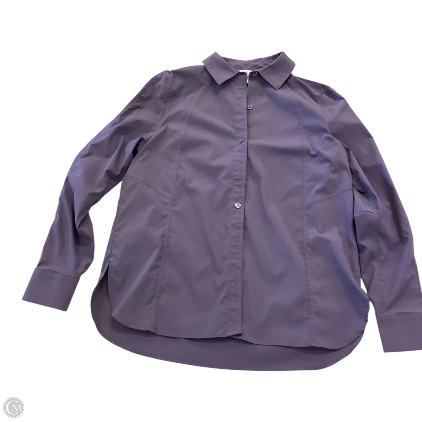 Top Long Sleeve By Athleta In Purple, Size: Xs