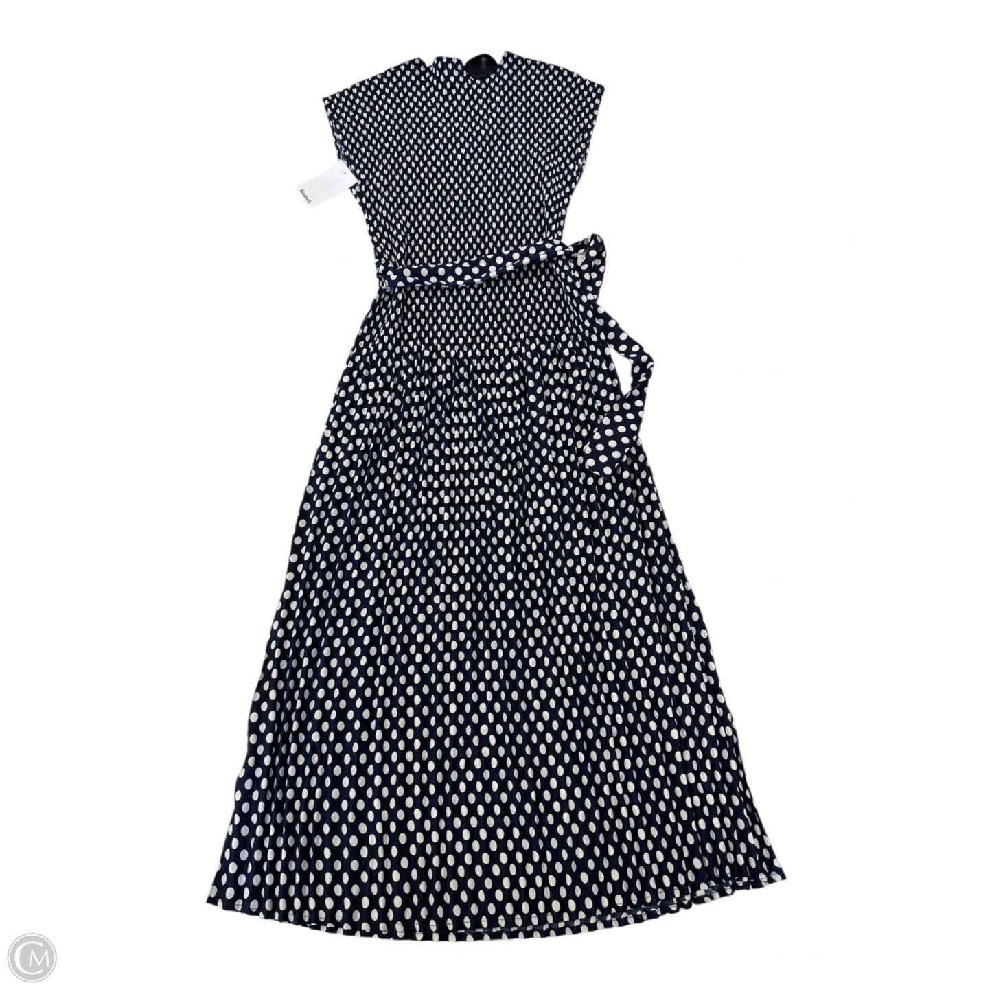 Dress Casual Midi By Clothes Mentor In Polkadot Pattern, Size: L