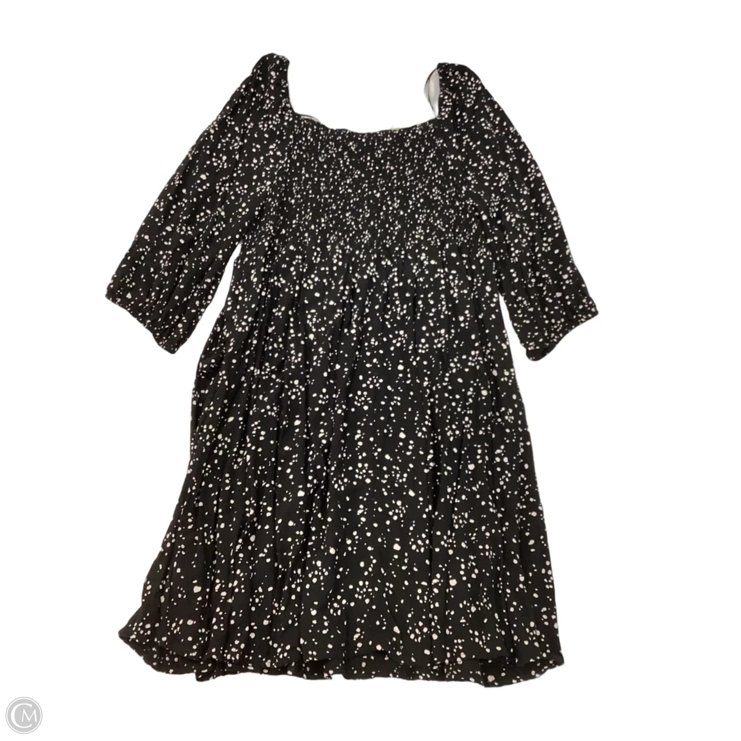 Dress Casual Short By Terra & Sky In Black, Size: 1x
