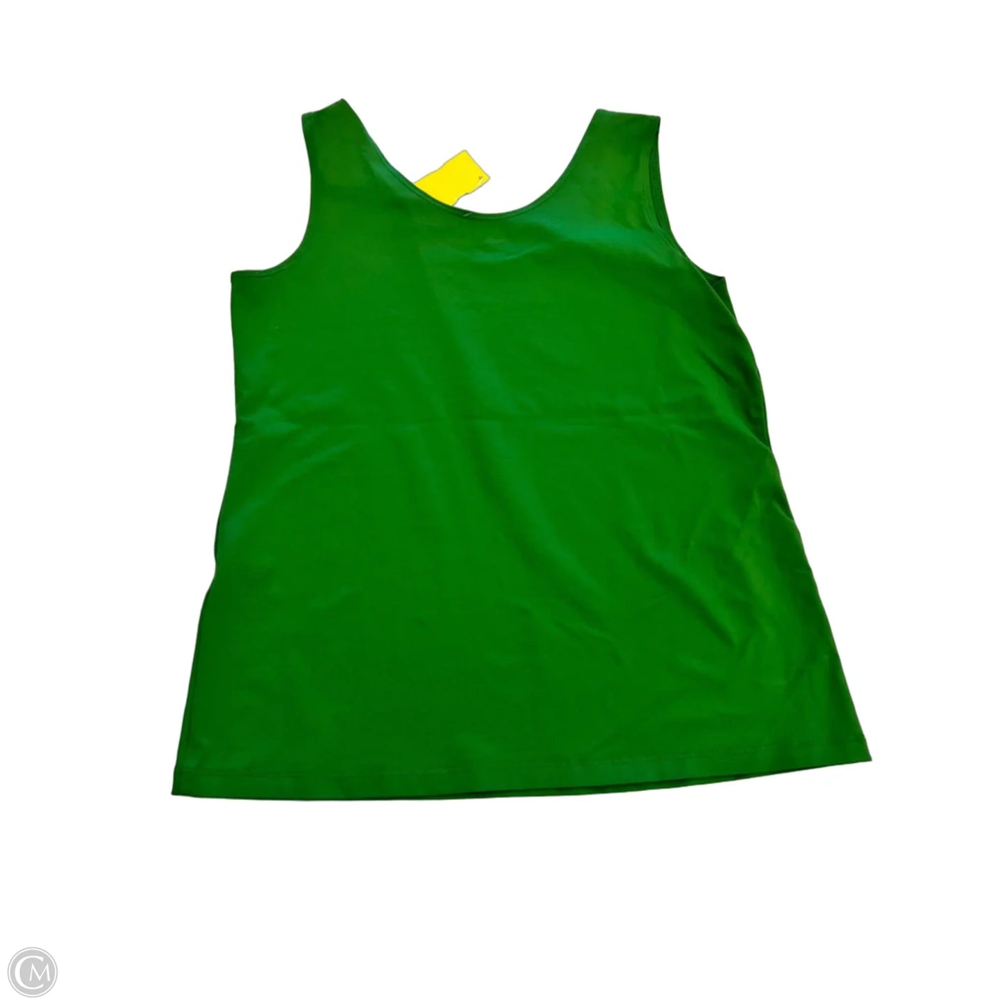Top Sleeveless Basic By Chicos In Green, Size: M