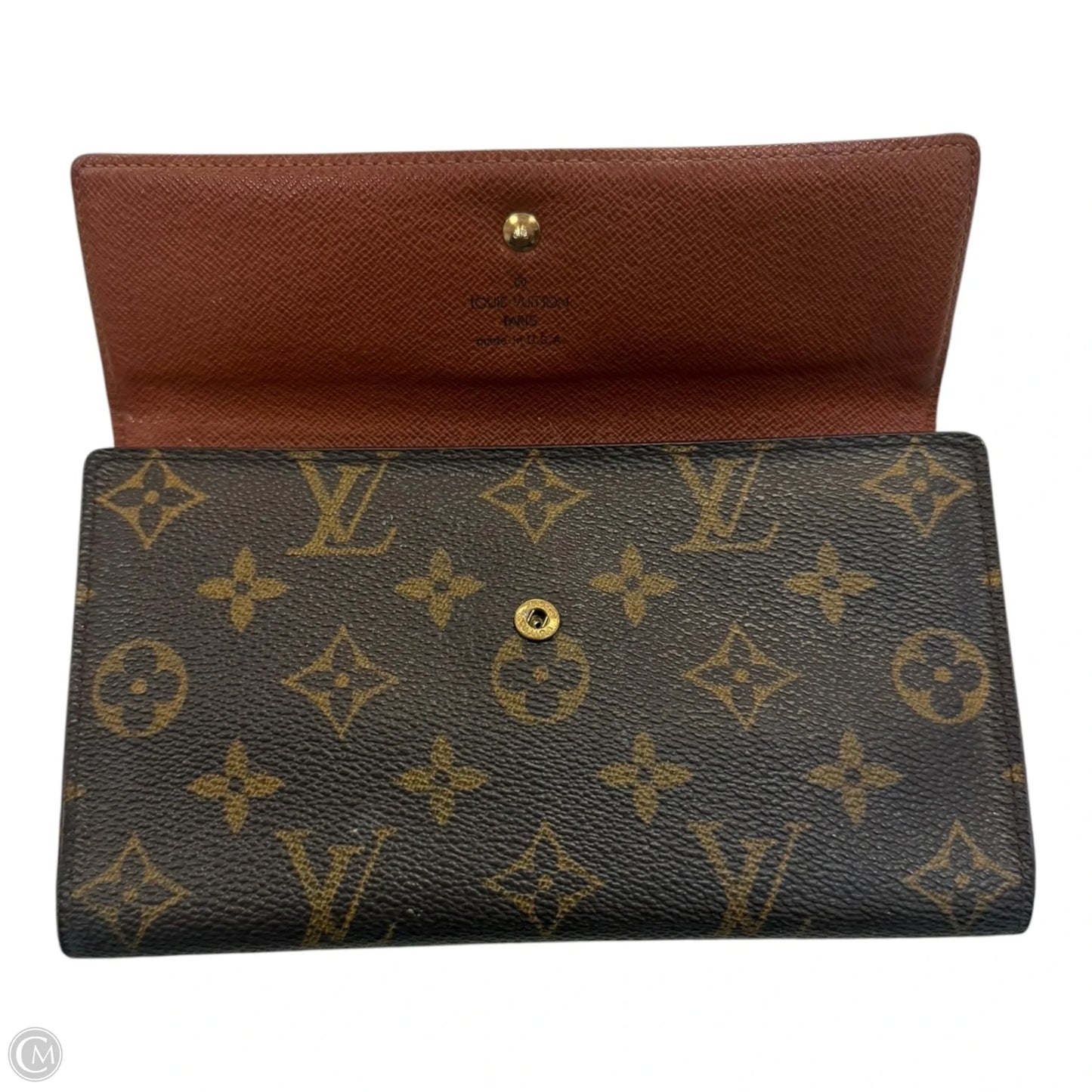 Wallet Luxury Designer By Louis Vuitton, Size: Medium
