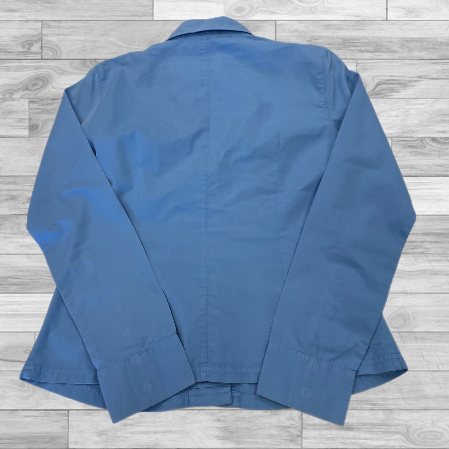 Top Long Sleeve By Preston And New York In Blue, Size: 8