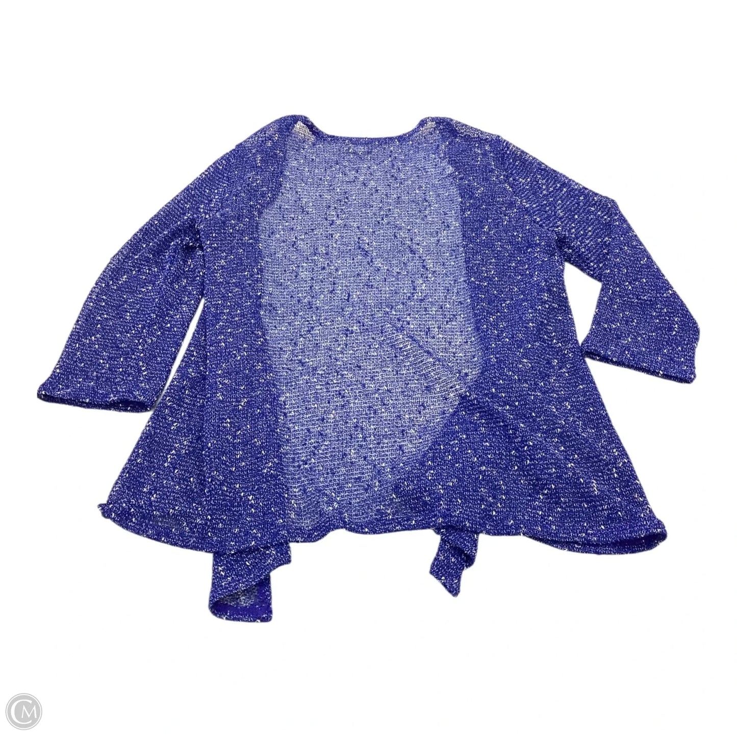 Cardigan By Chicos In Blue, Size: 0p