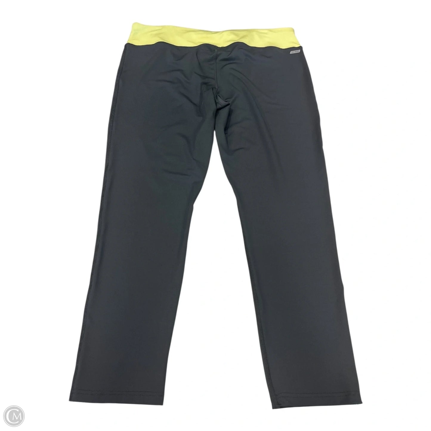Athletic Pants By Danskin In Green & Grey, Size: Xxl