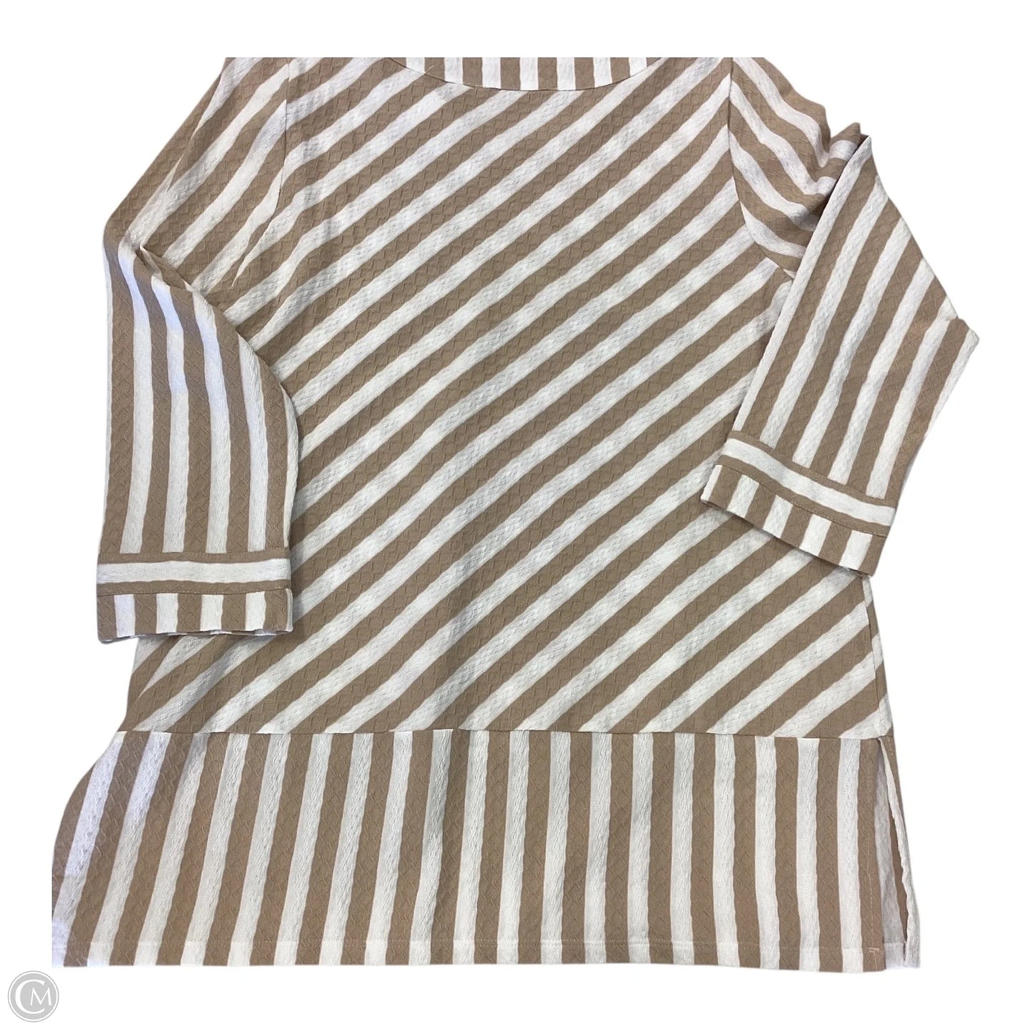 Top Long Sleeve By Soft Surroundings In Striped Pattern, Size: S