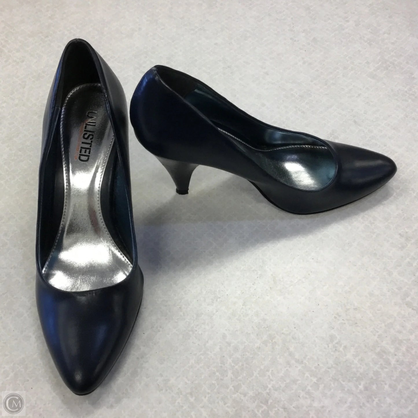 Shoes Heels Stiletto By Kenneth Cole In Navy, Size: 9.5