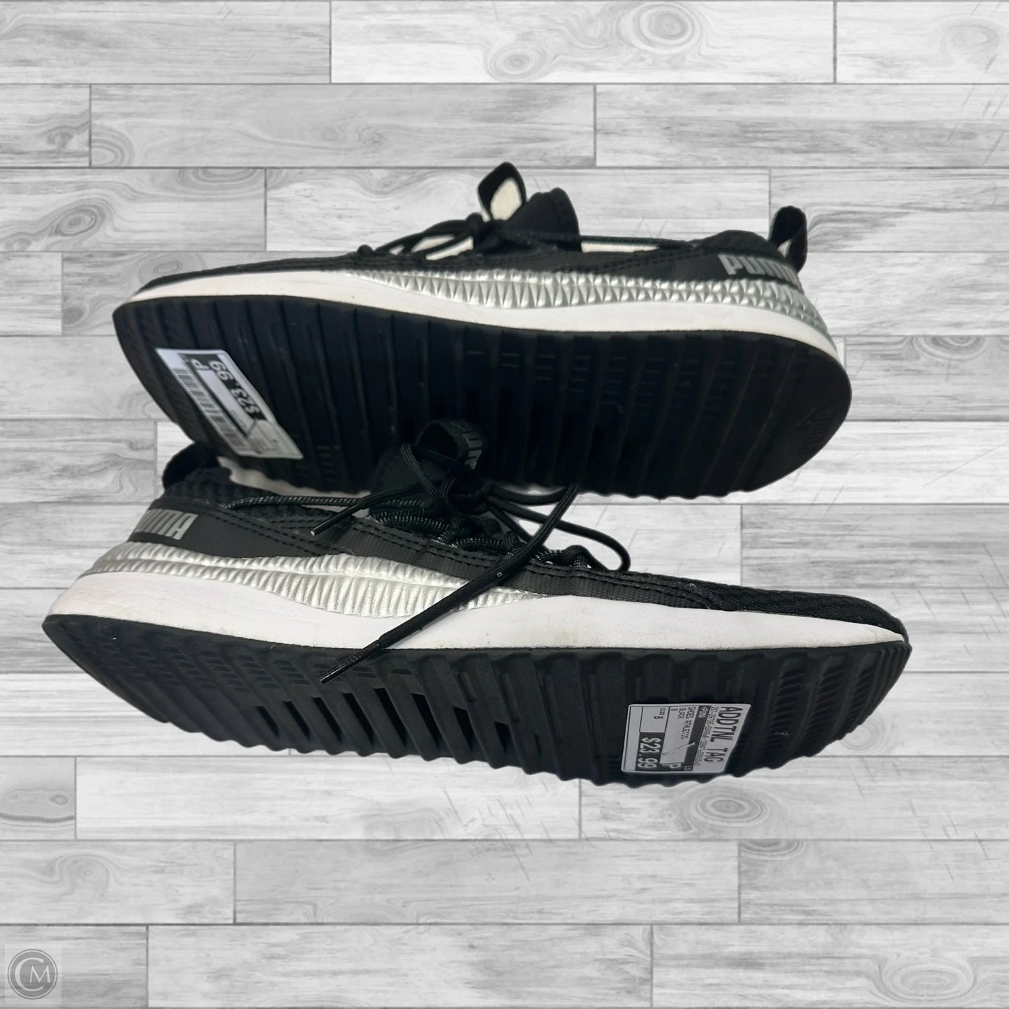 Shoes Athletic By Puma In Black, Size: 8