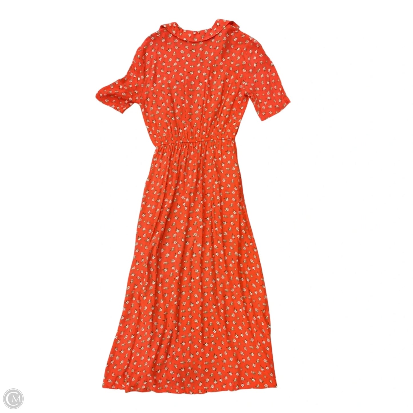 Dress Casual Midi By Bb Dakota In Orange, Size: S