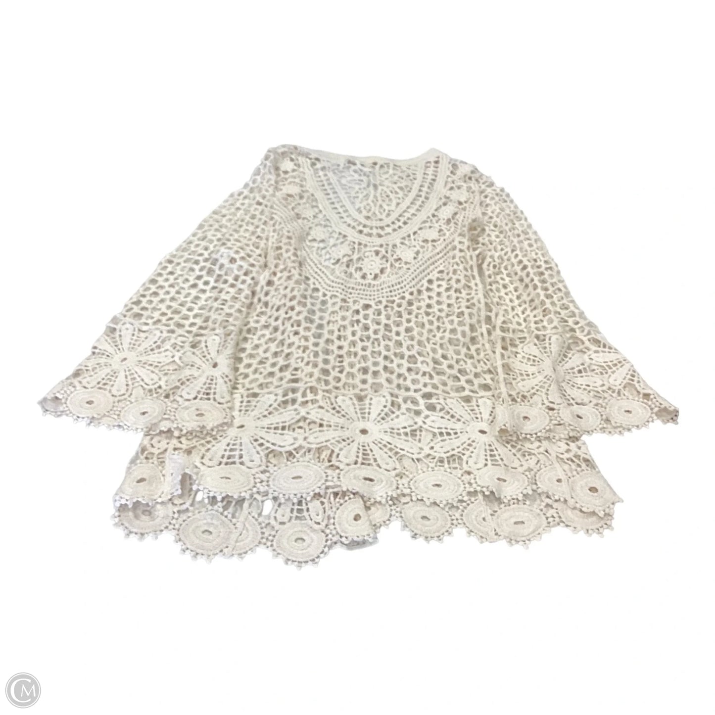 Kimono By Rebellion In Cream, Size: S