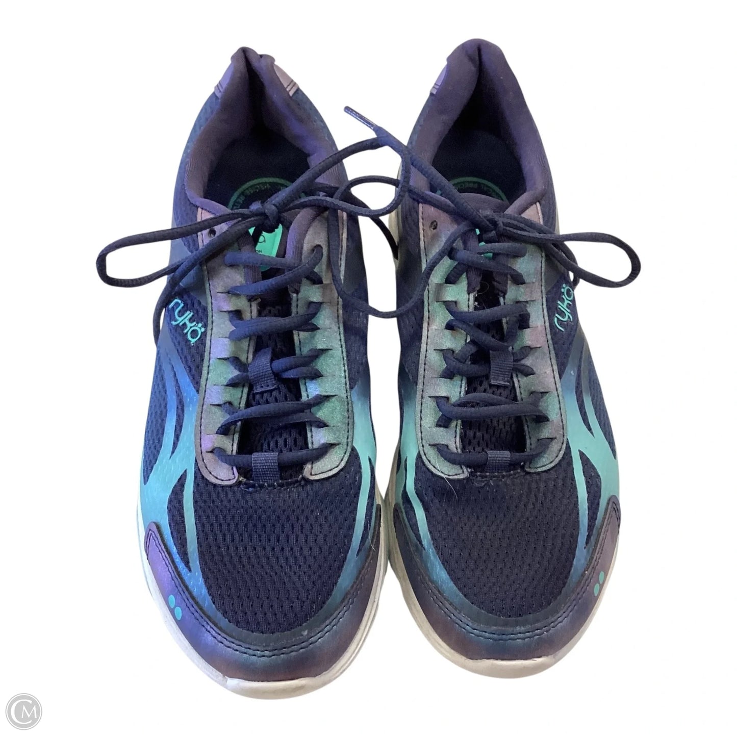 Shoes Athletic By Ryka In Blue & Green, Size: 10