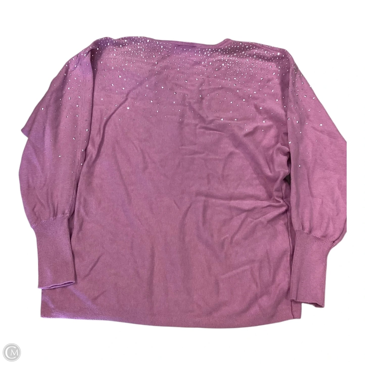 Top Long Sleeve By Vince Camuto In Pink, Size: M