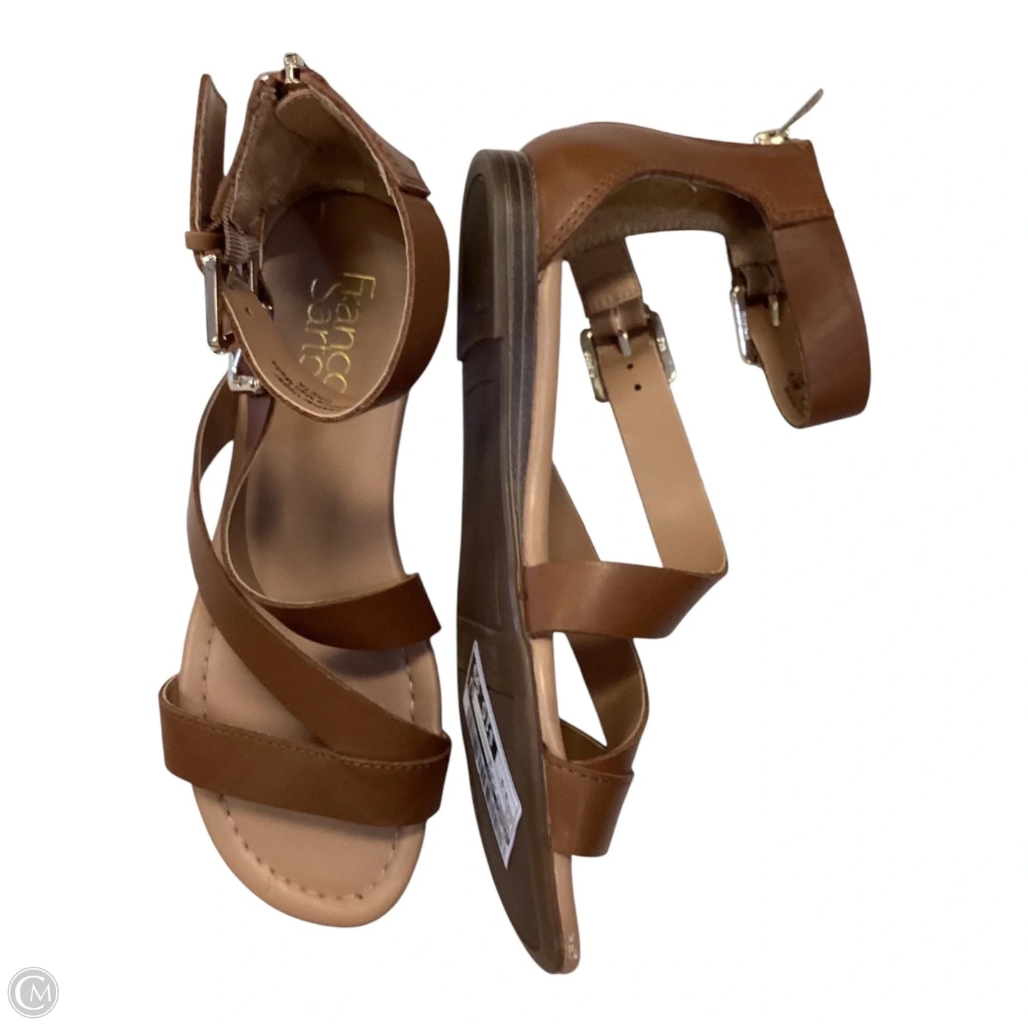 Shoes Heels Block By Nine West In Tan, Size: 11