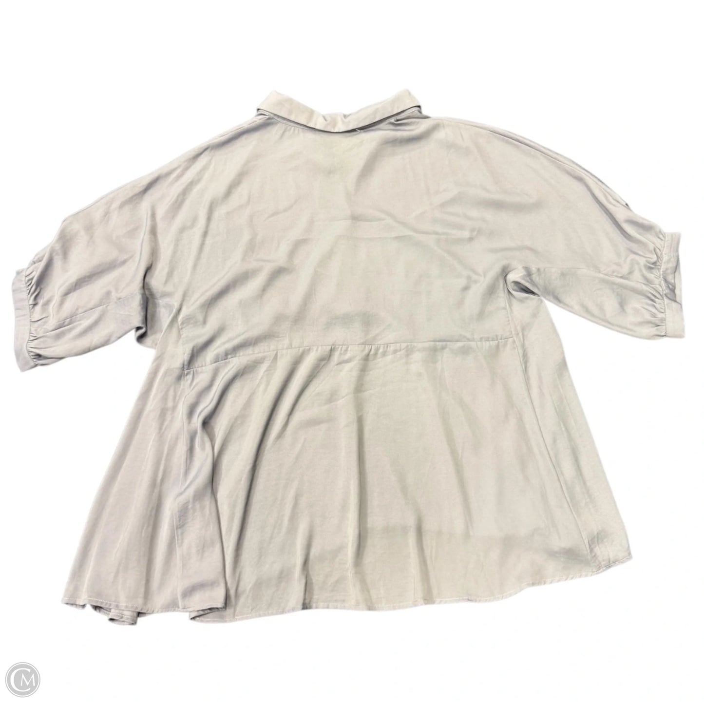 Tunic 3/4 Sleeve By Cmc In Purple, Size: 3x