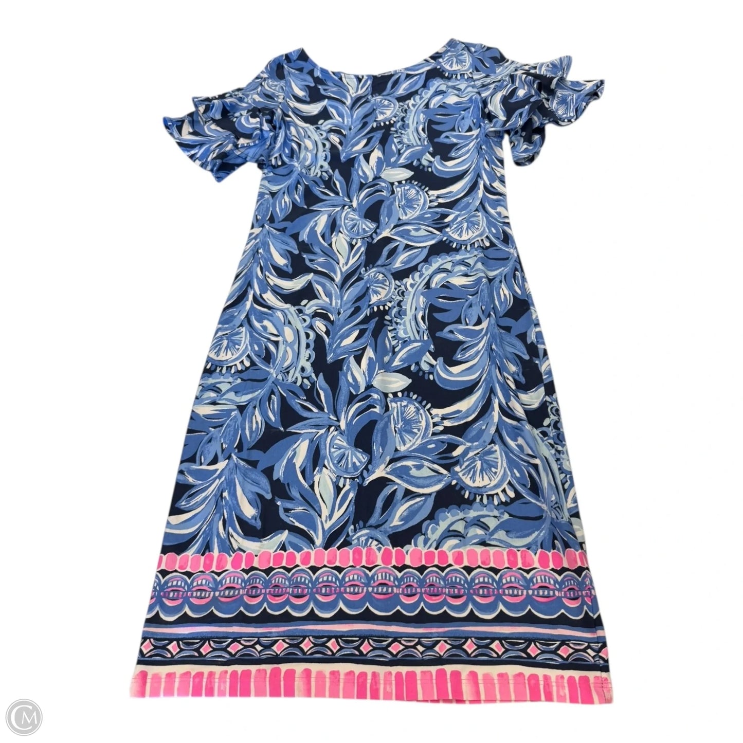 Dress Designer By Lilly Pulitzer In Blue, Size: Xxs