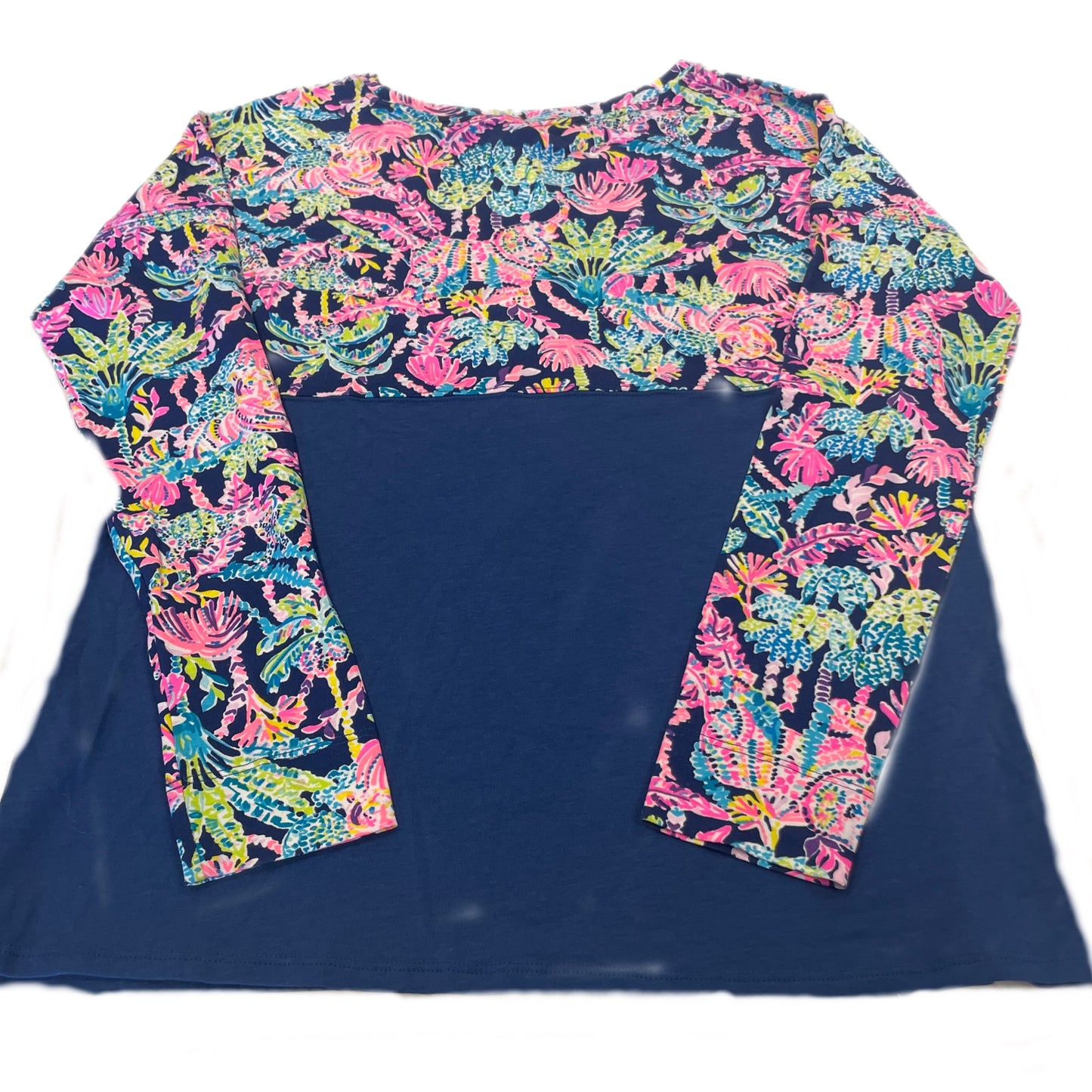 Top Long Sleeve Designer By Lilly Pulitzer In Multi-colored, Size: Xs