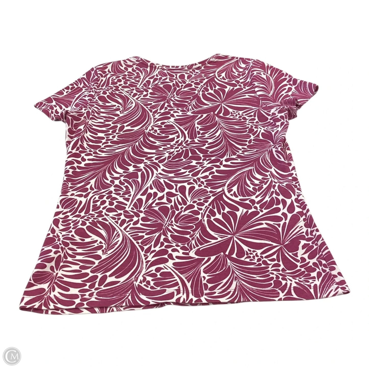 Top Short Sleeve By Charter Club In Purple, Size: Sp