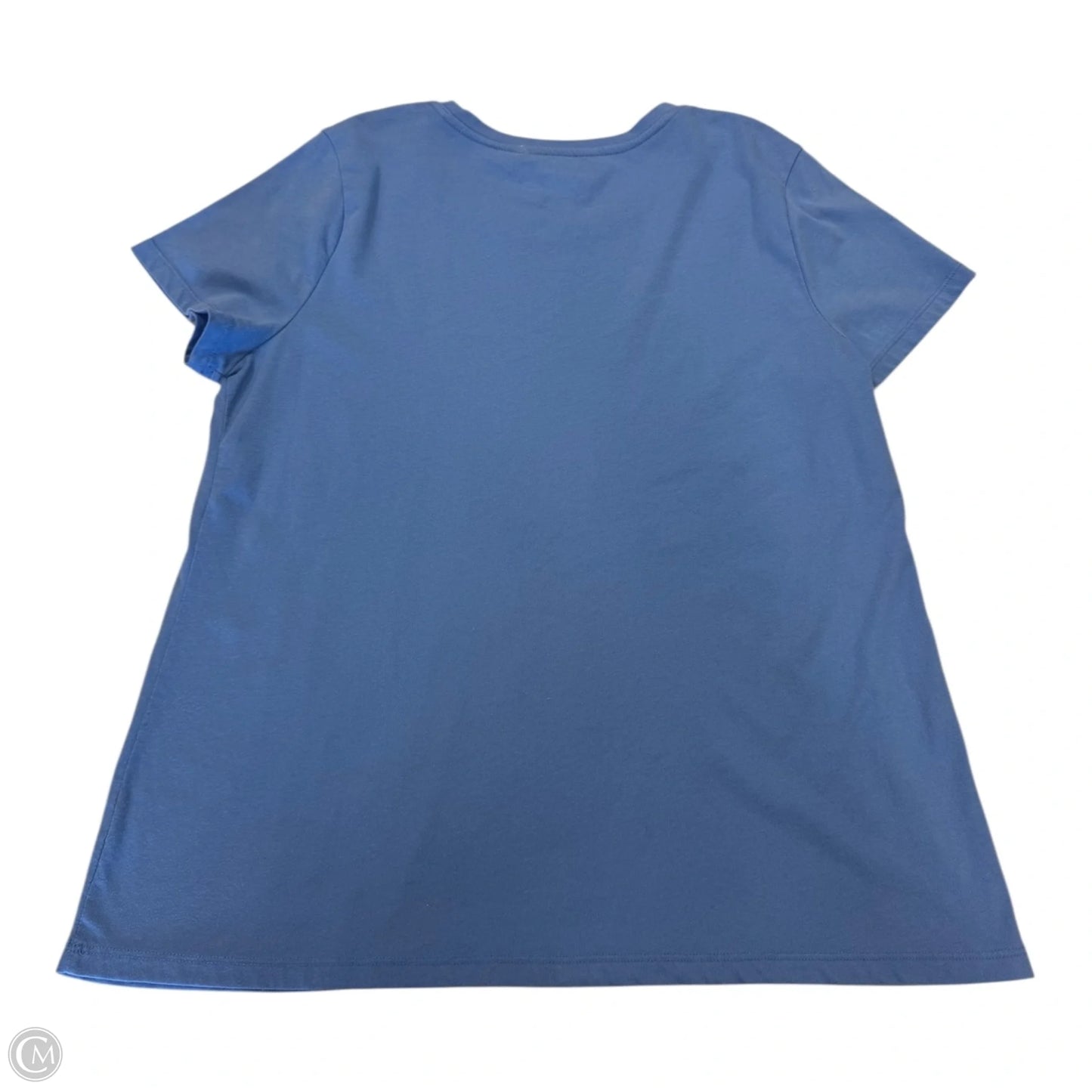 Top Short Sleeve By Clothes Mentor In Blue, Size: Xl