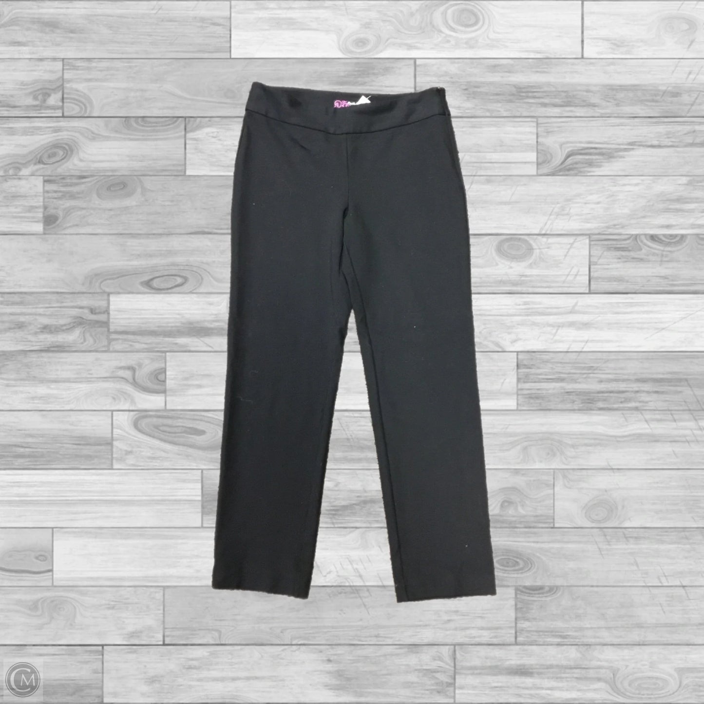 Pants Cropped By Peck And Peck In Black, Size: 10