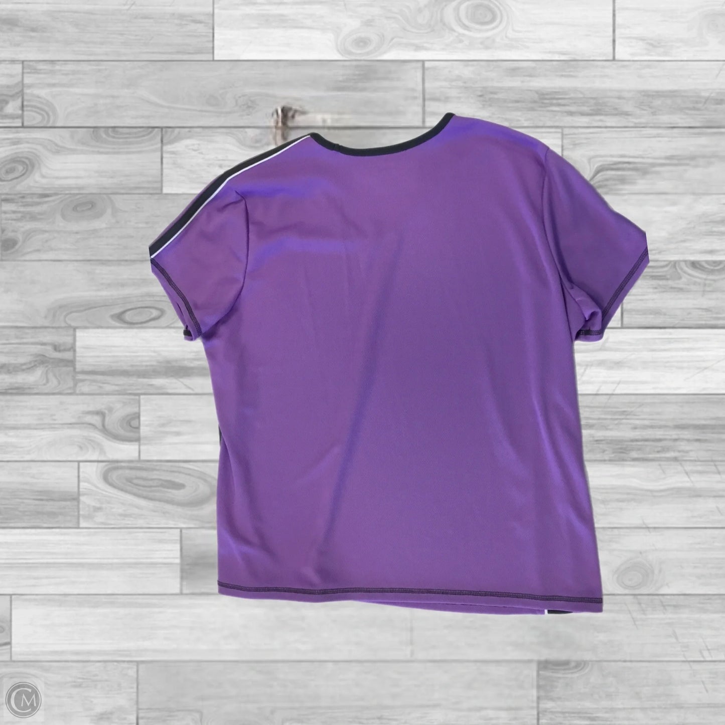 Top Short Sleeve By Clothes Mentor In Purple, Size: Xlp