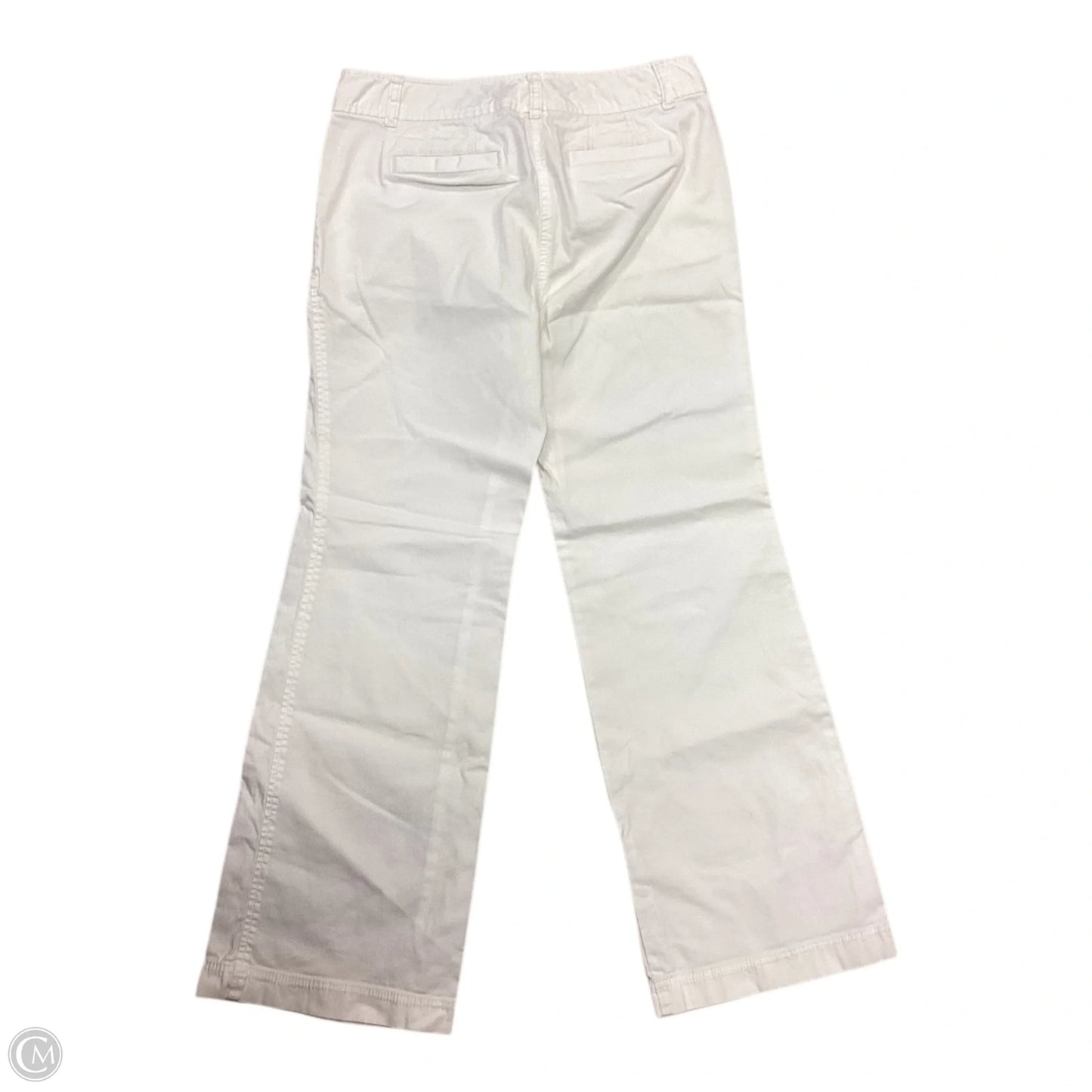 Pants Cropped By Loft In White, Size: 6p