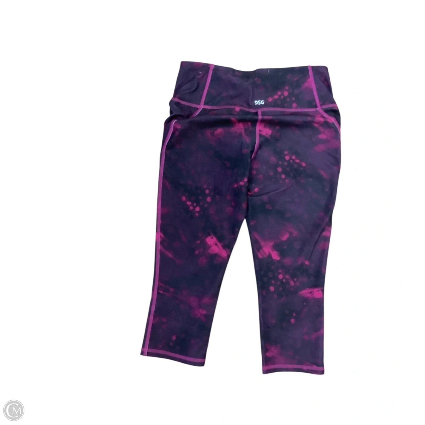 Athletic Leggings By Dsg Outerwear In Floral Print, Size: M