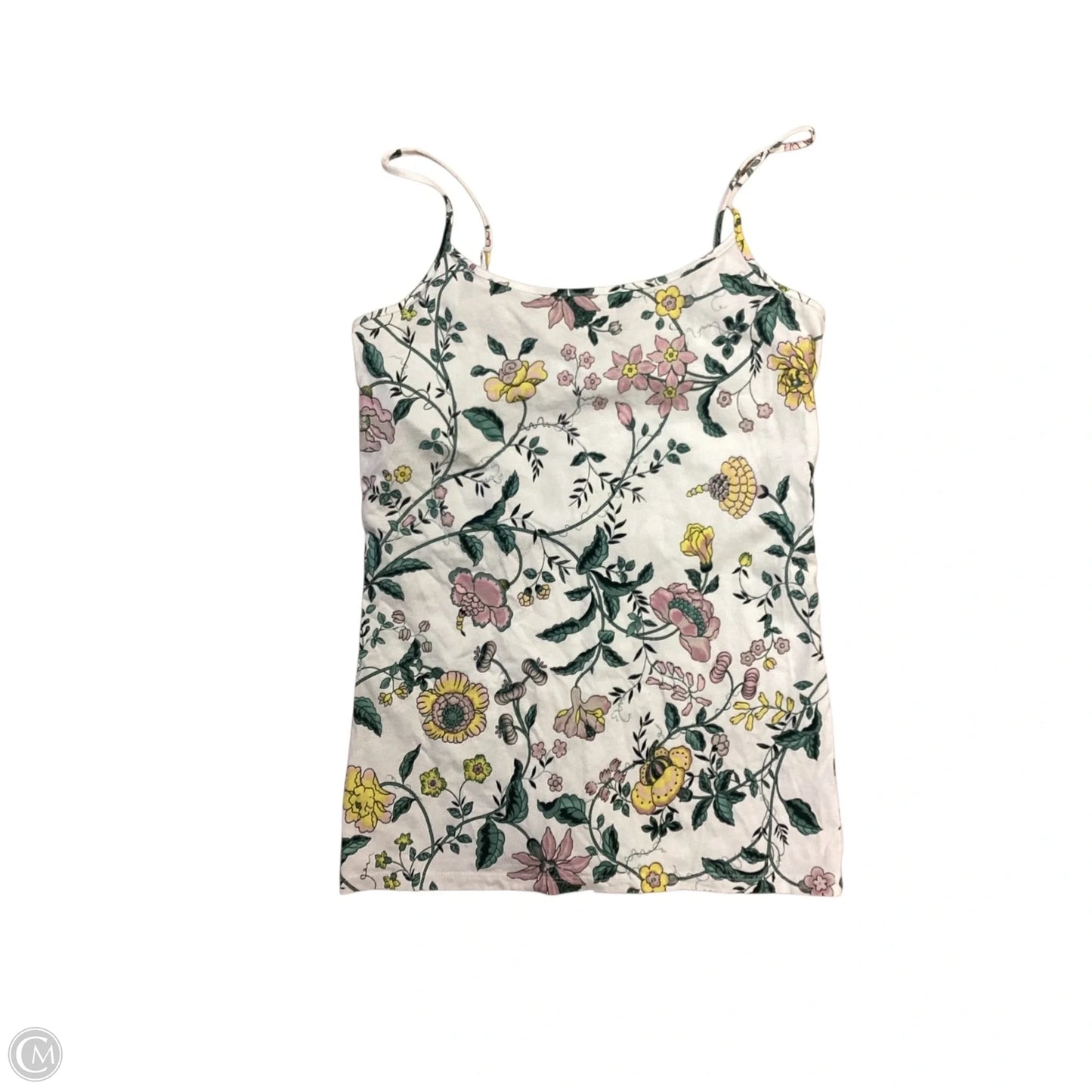 Top Cami By Loft In Floral Print, Size: M