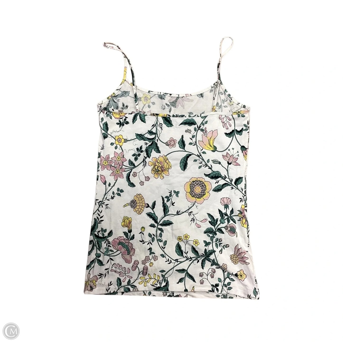 Top Cami By Loft In Floral Print, Size: M