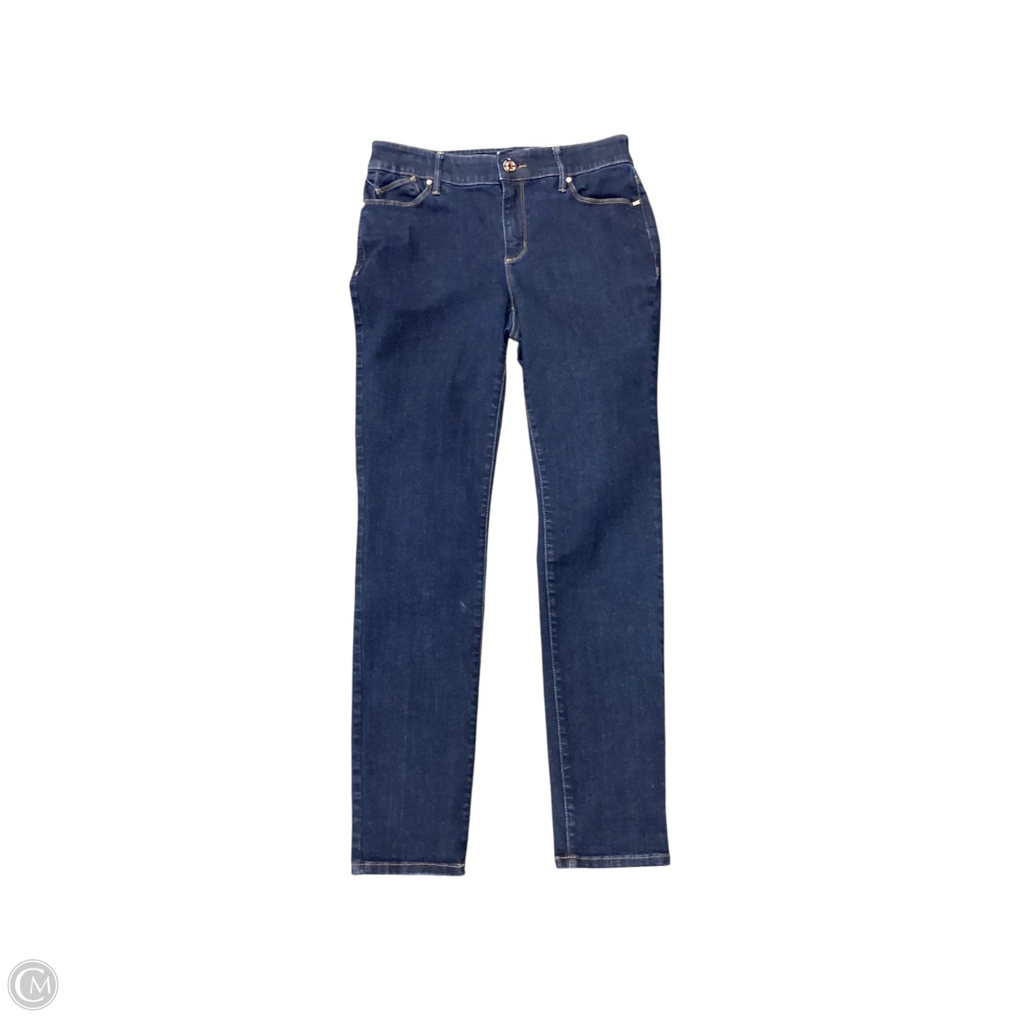 Jeans Skinny By Chicos In Blue, Size: 0