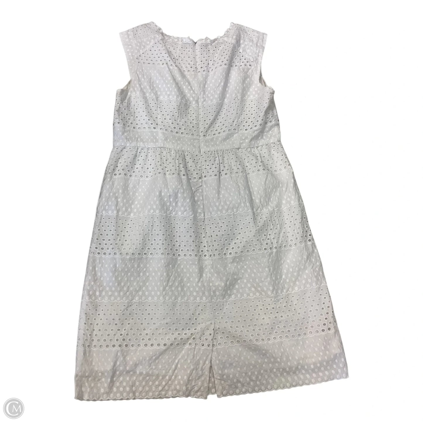 Dress Casual Short By Roz And Ali In White, Size: 14