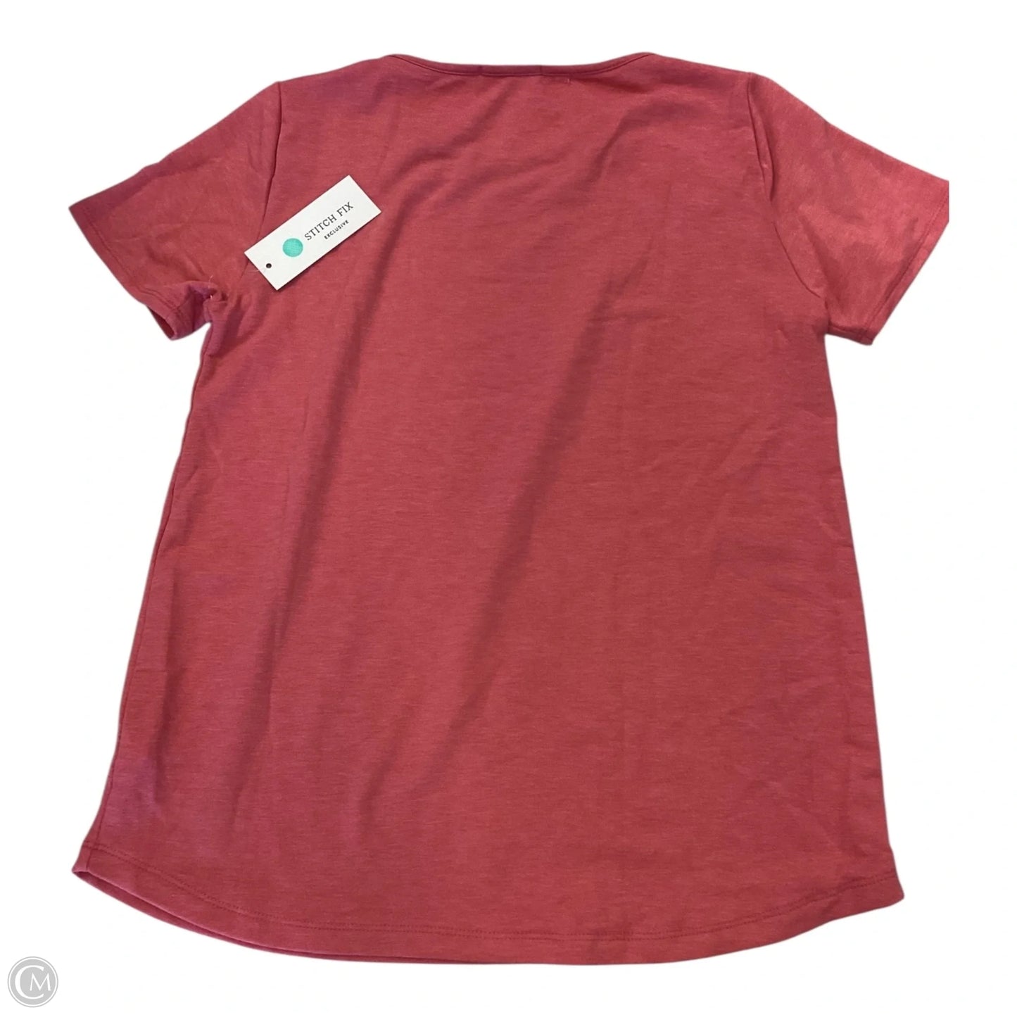 Top Short Sleeve By Pink Clover In Pink, Size: M