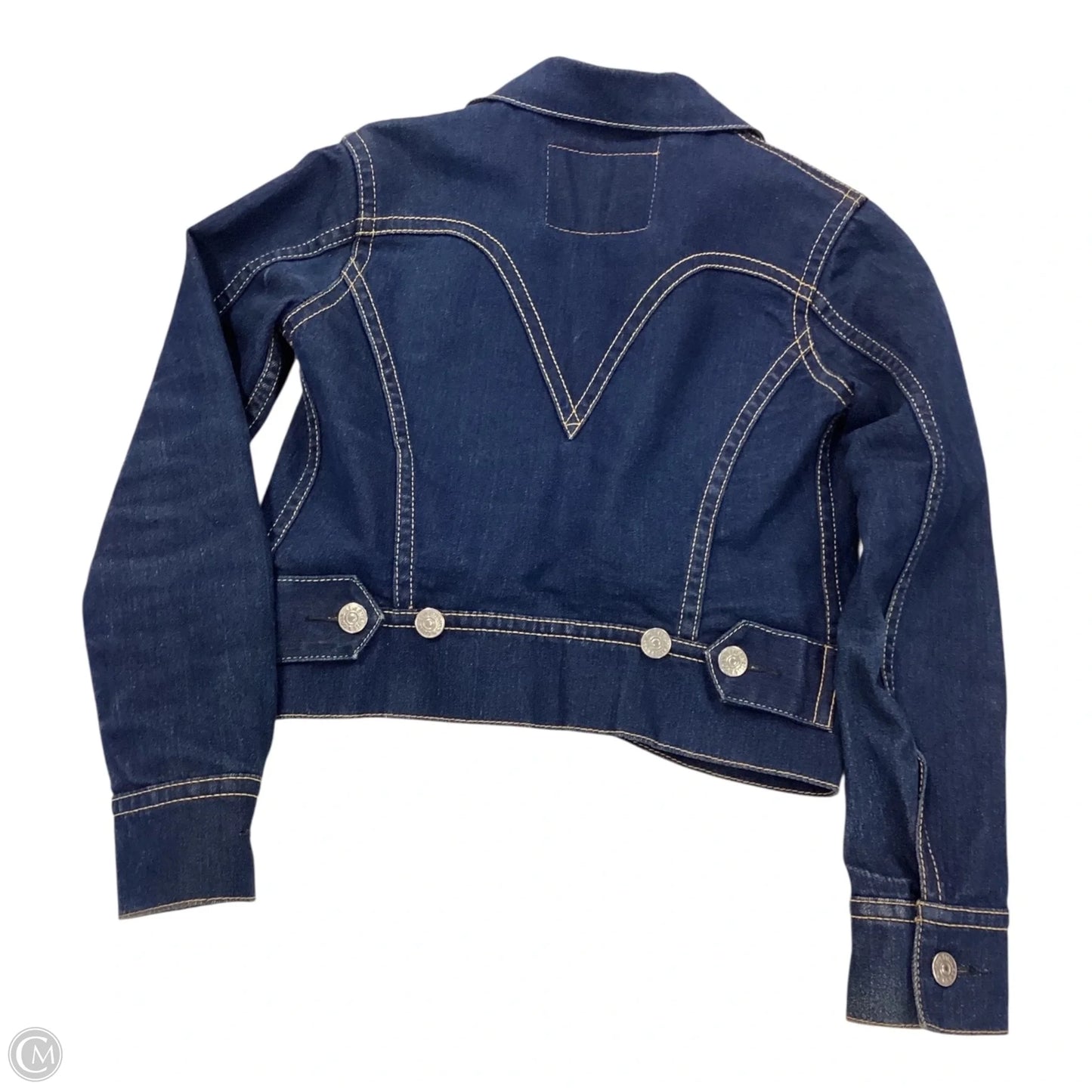 Jacket Denim By Levis In Blue, Size: S