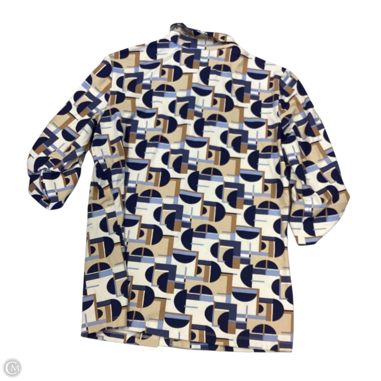 Top 3/4 Sleeve By J Mclaughlin In Blue, Size: S