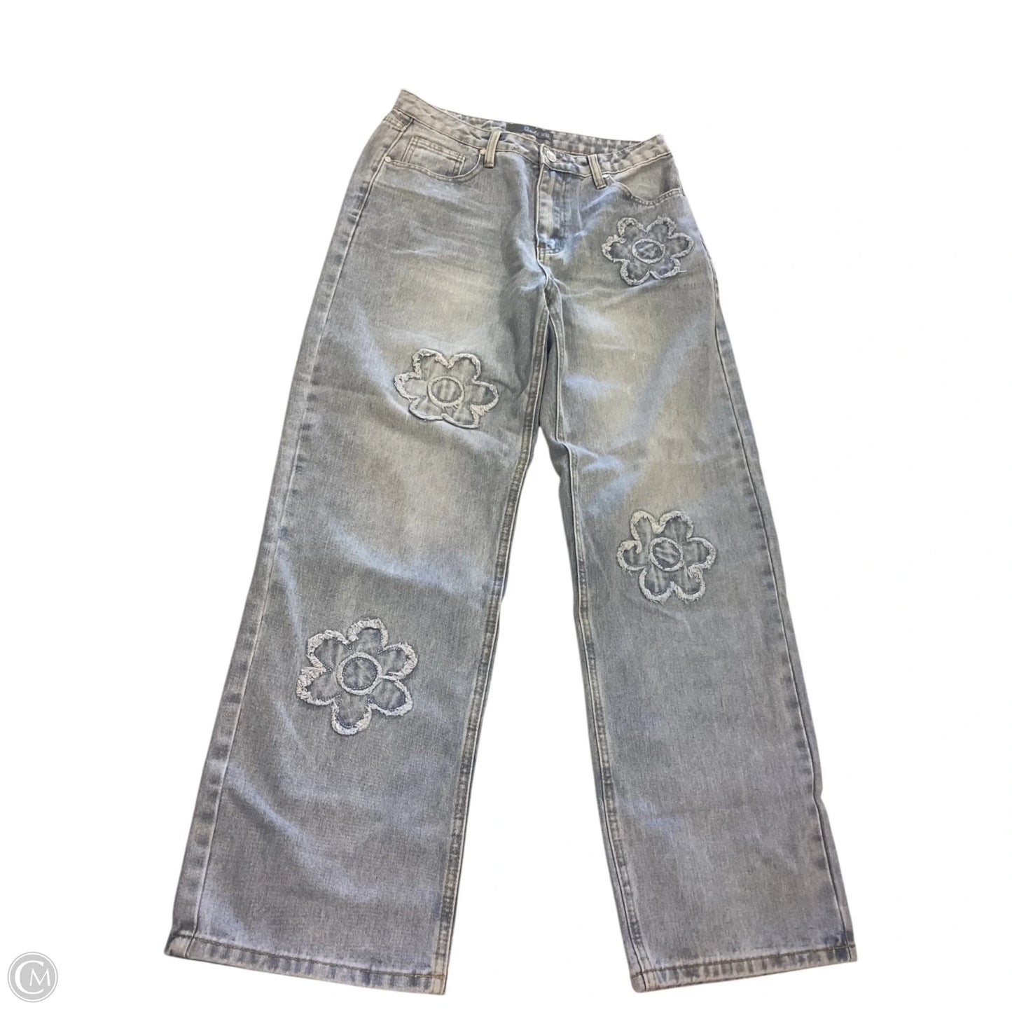 Jeans Cropped By Clothes Mentor In Blue, Size: 10