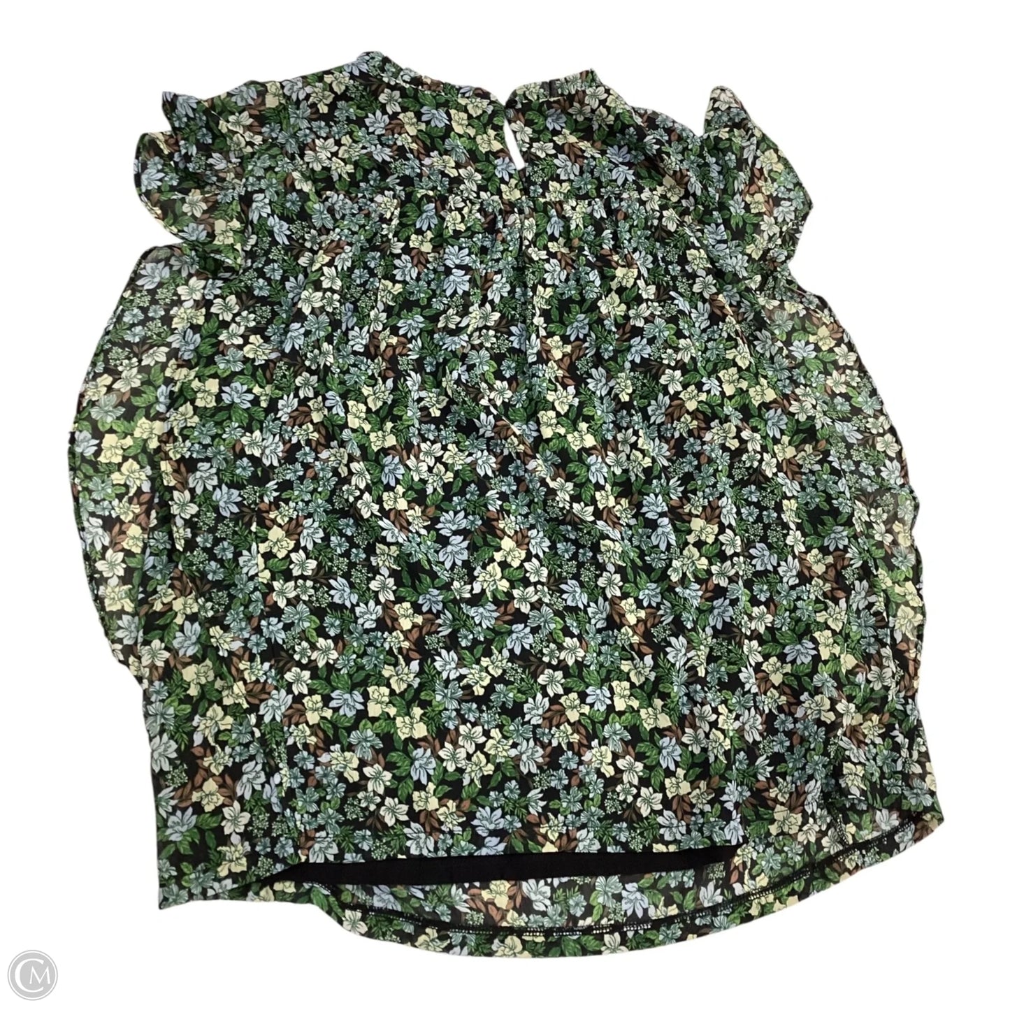 Top Sleeveless By Ann Taylor In Floral Print, Size: M