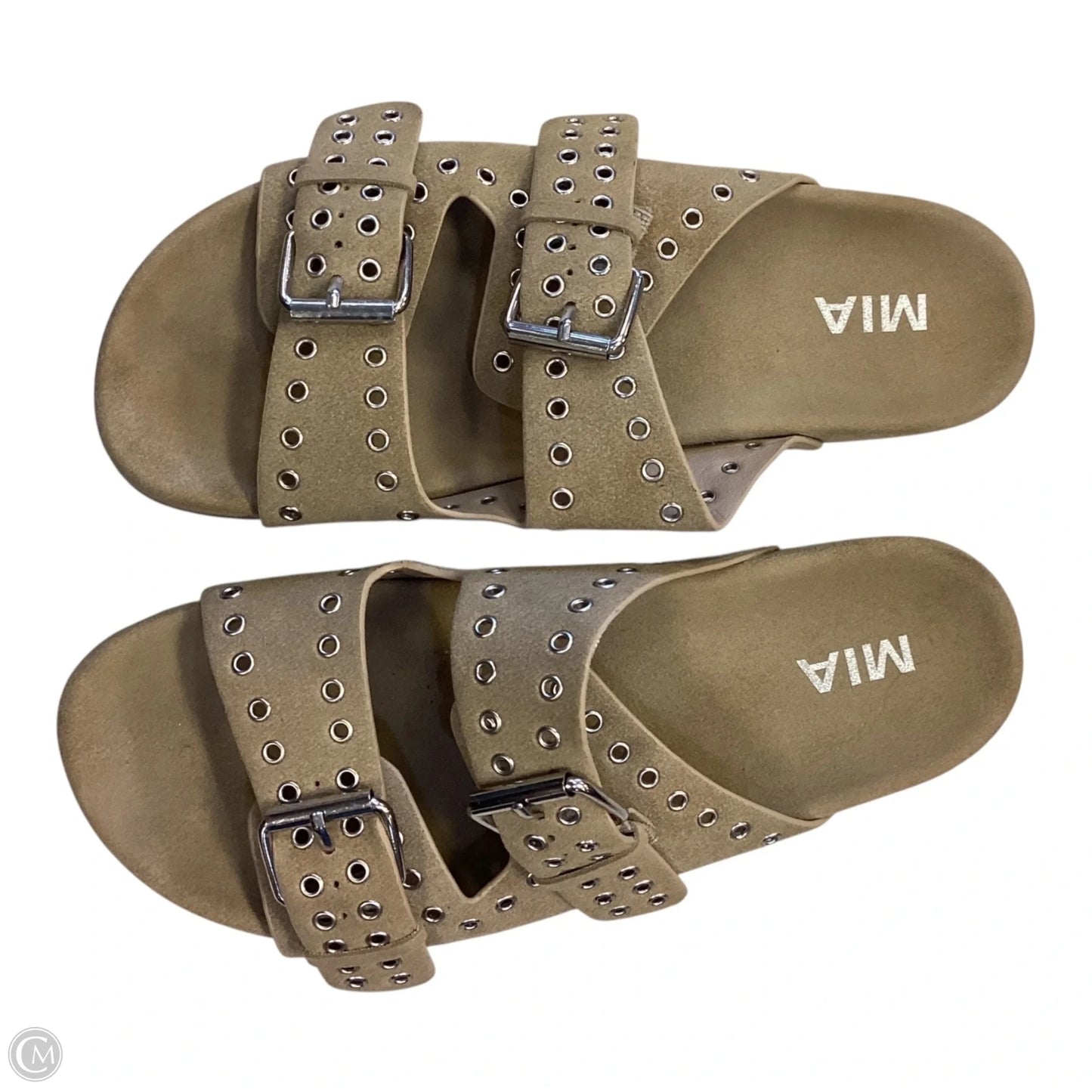 Sandals Flats By Mia In Tan, Size: 7.5