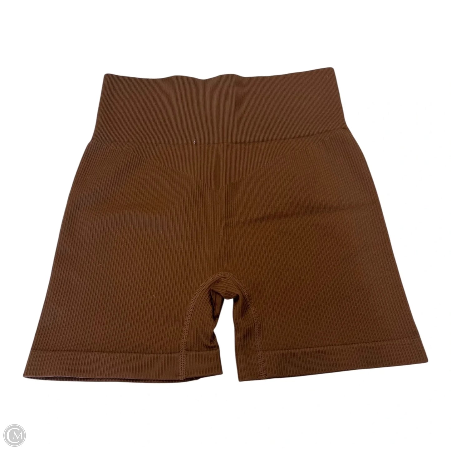 Athletic Shorts By Oqq In Brown, Size: L