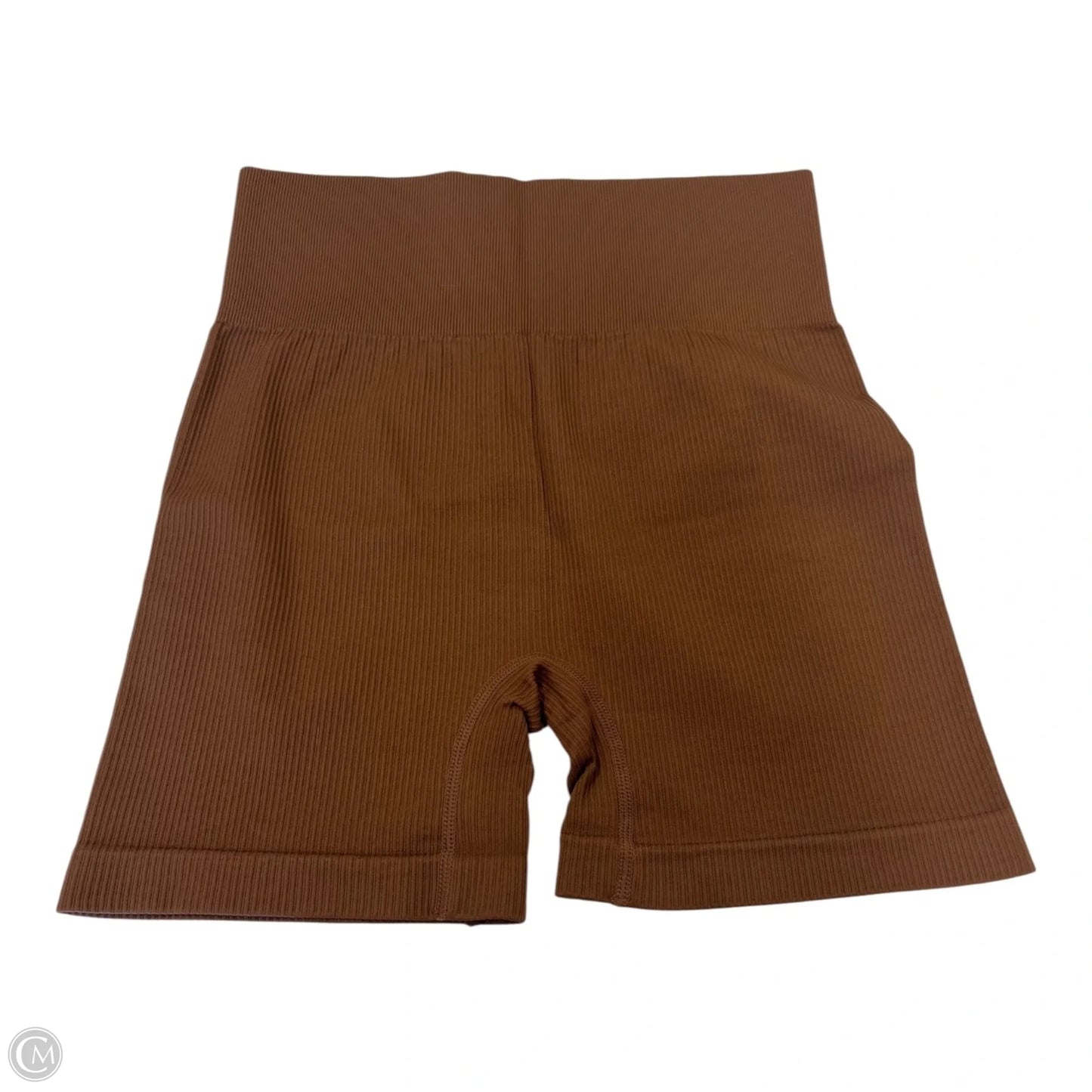 Athletic Shorts By Oqq In Brown, Size: L