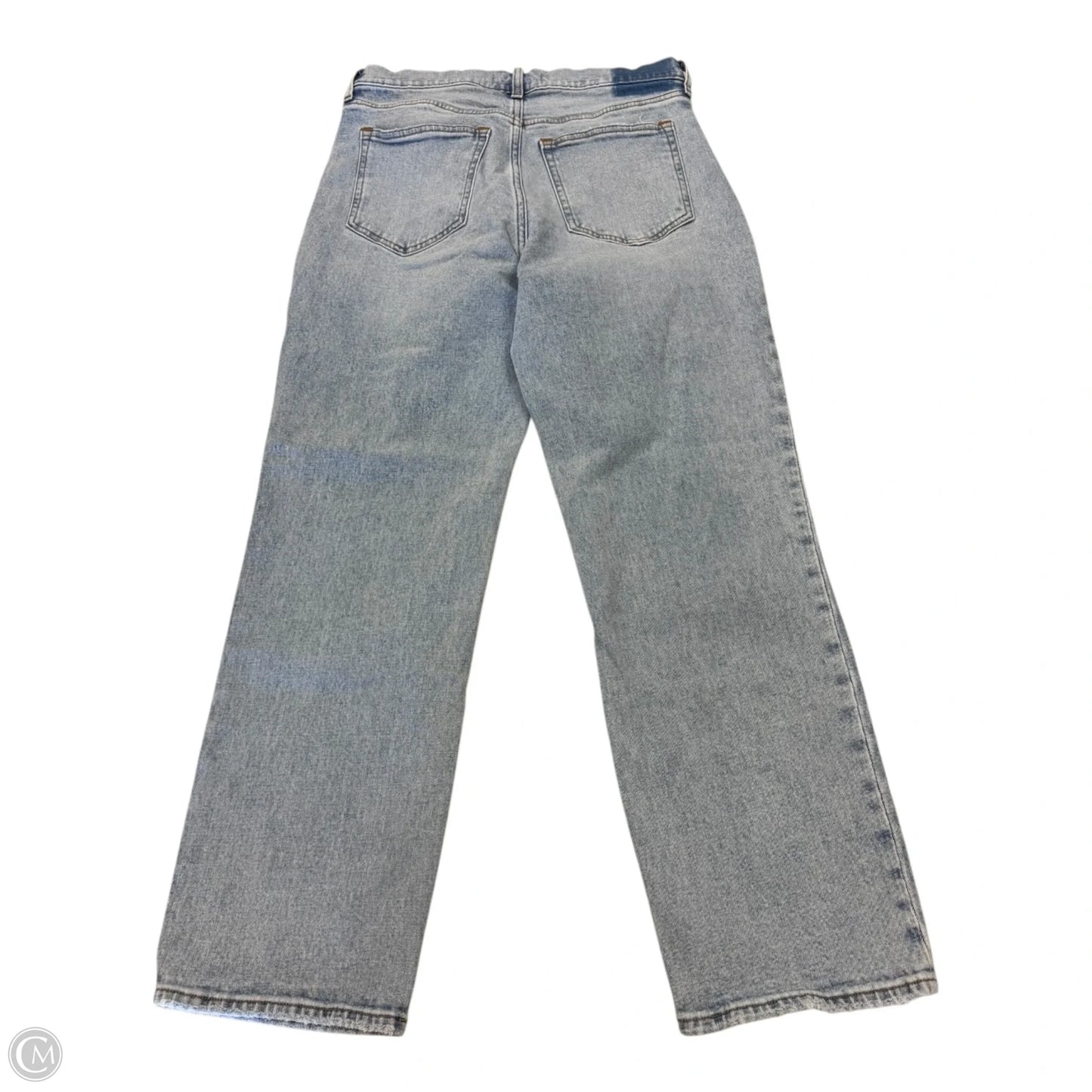 Jeans Cropped By Abercrombie And Fitch In Blue, Size: 8