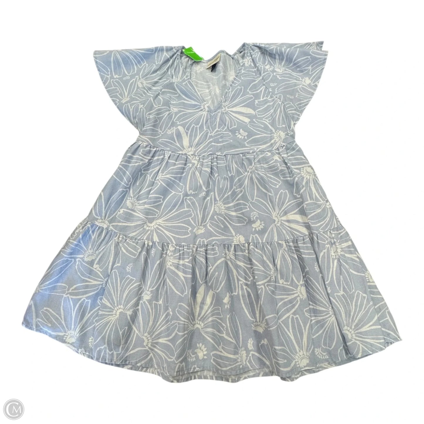 Dress Casual Short By Universal Thread In Blue & White, Size: S