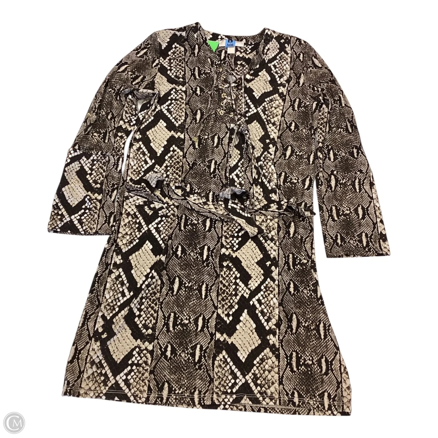Dress Casual Short By Michael By Michael Kors In Animal Print, Size: M