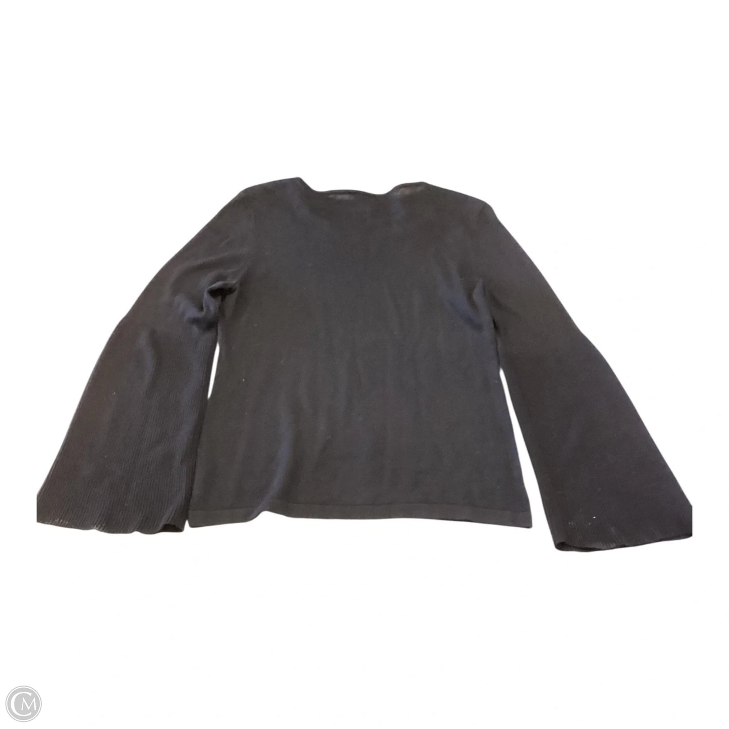 Top Long Sleeve By Vince Camuto In Black, Size: M