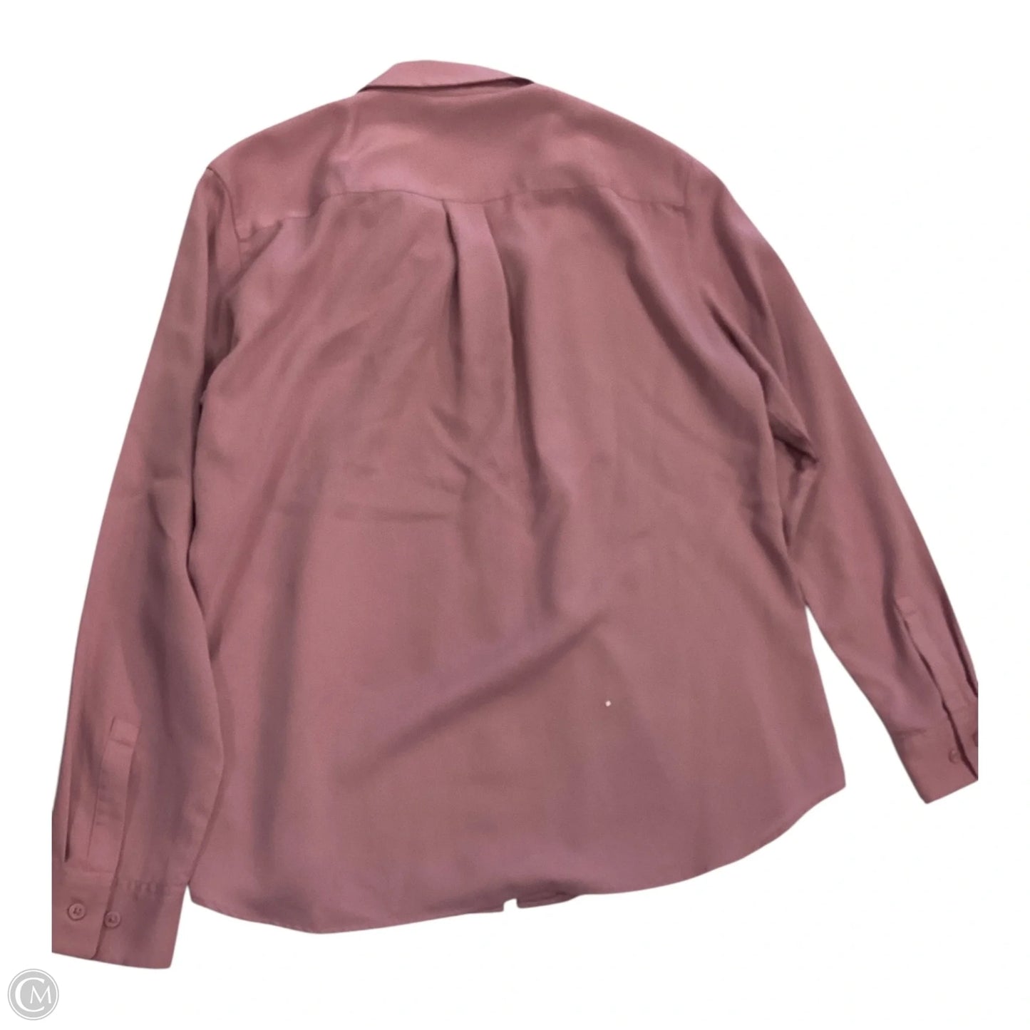 Top Long Sleeve By Uniqlo In Pink, Size: S