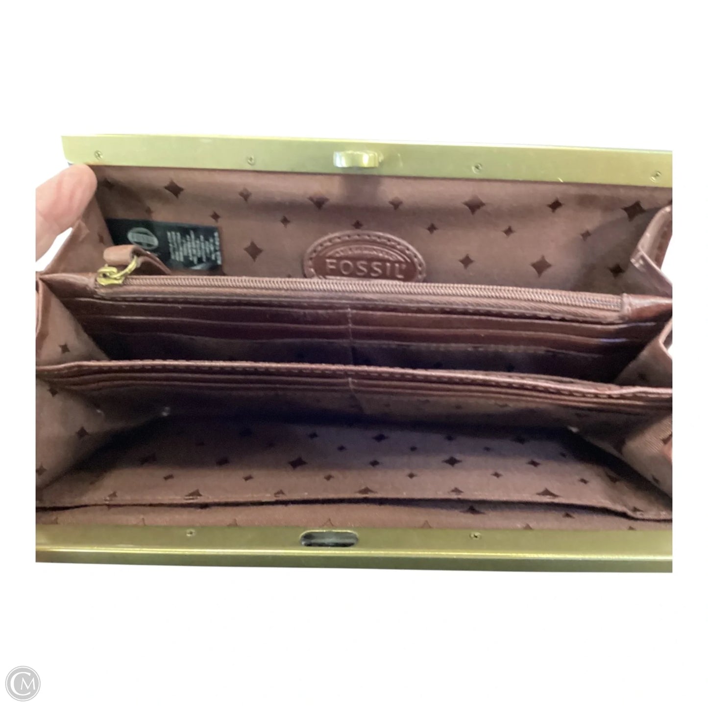 Wallet By Fossil, Size: Medium