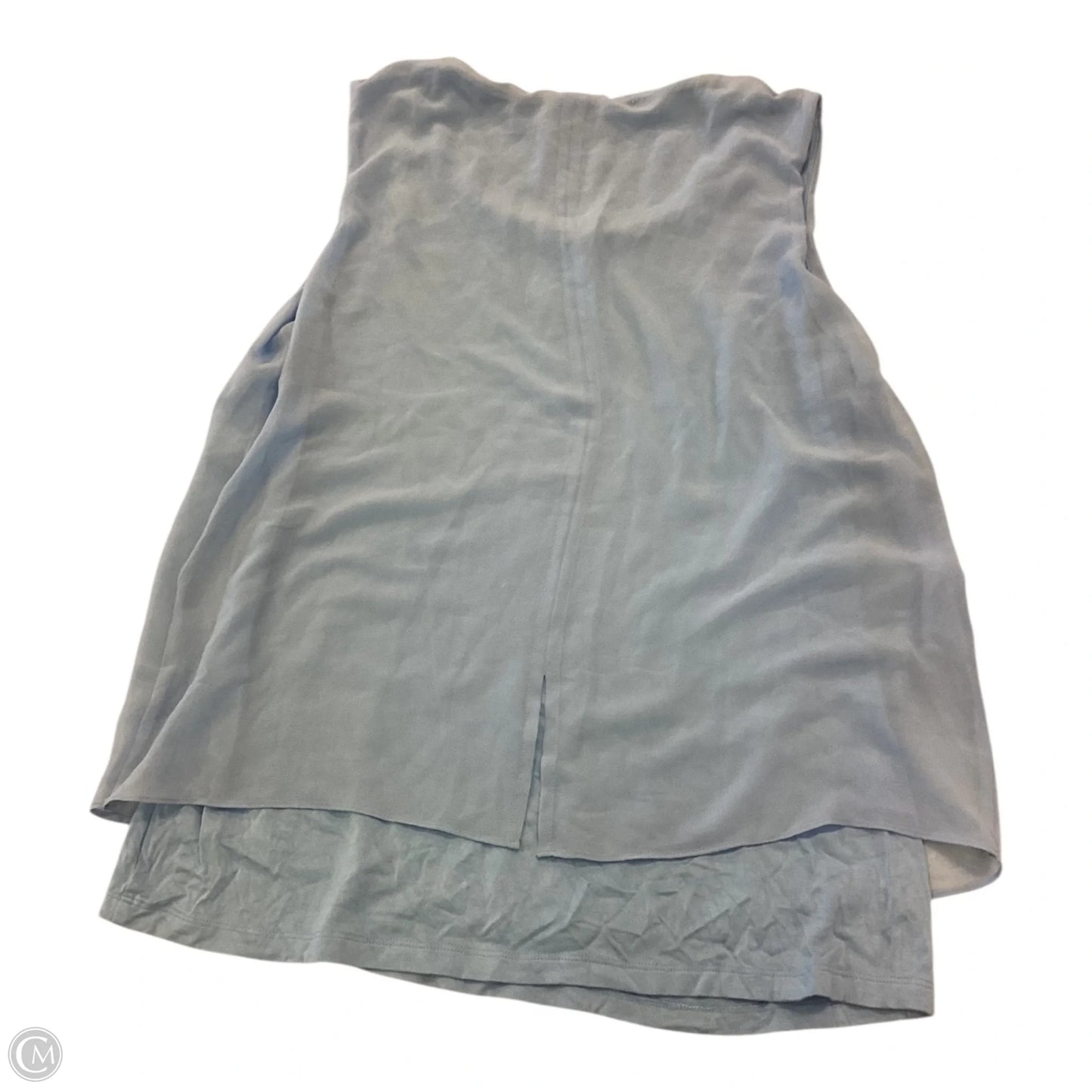 Top Sleeveless By Calvin Klein In Blue, Size: M