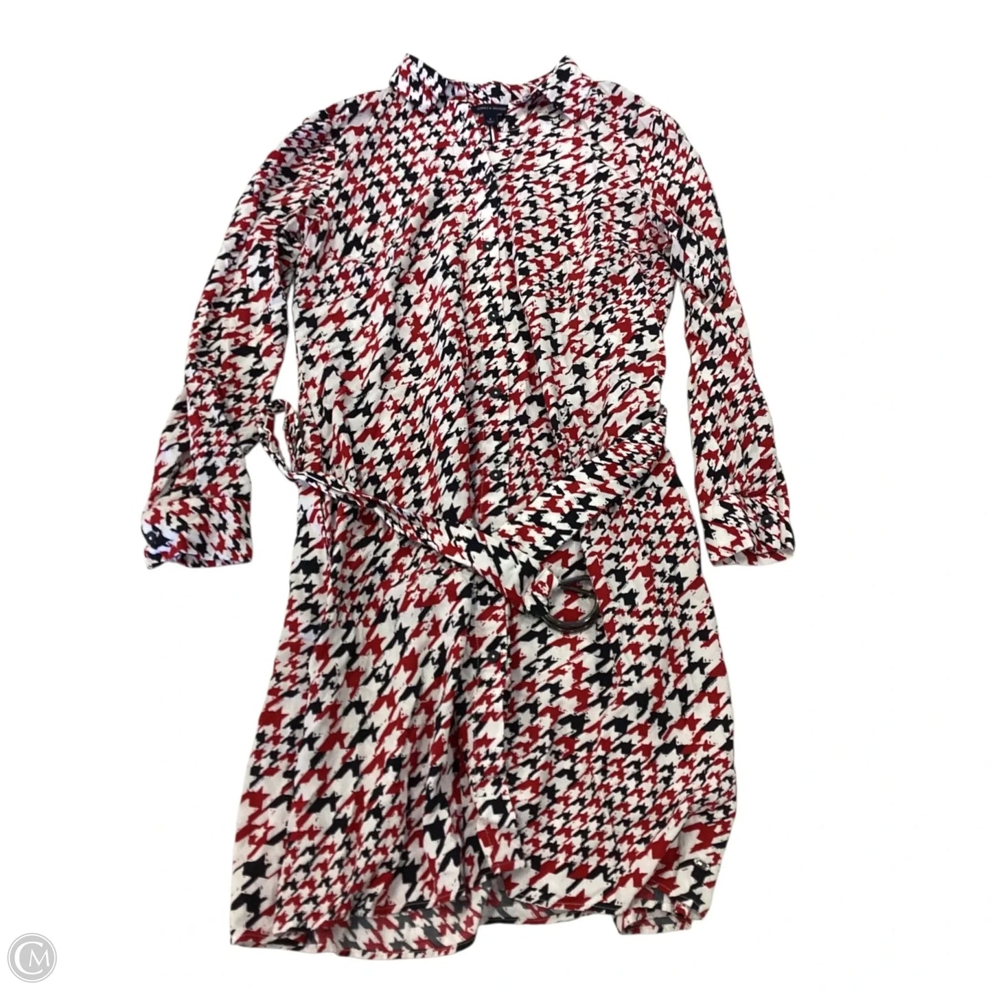 Dress Casual Short By Tommy Hilfiger In Red & White, Size: 8