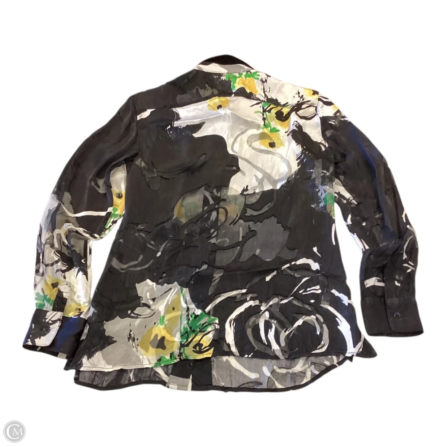 Top Long Sleeve By Chicos In Multi-colored, Size: S