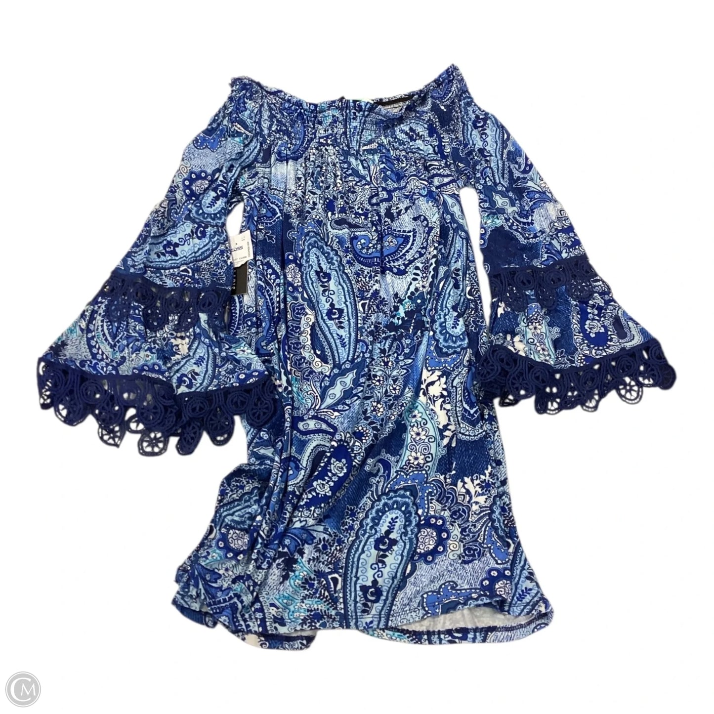 Dress Casual Short By Lapis In Paisley Print, Size: S