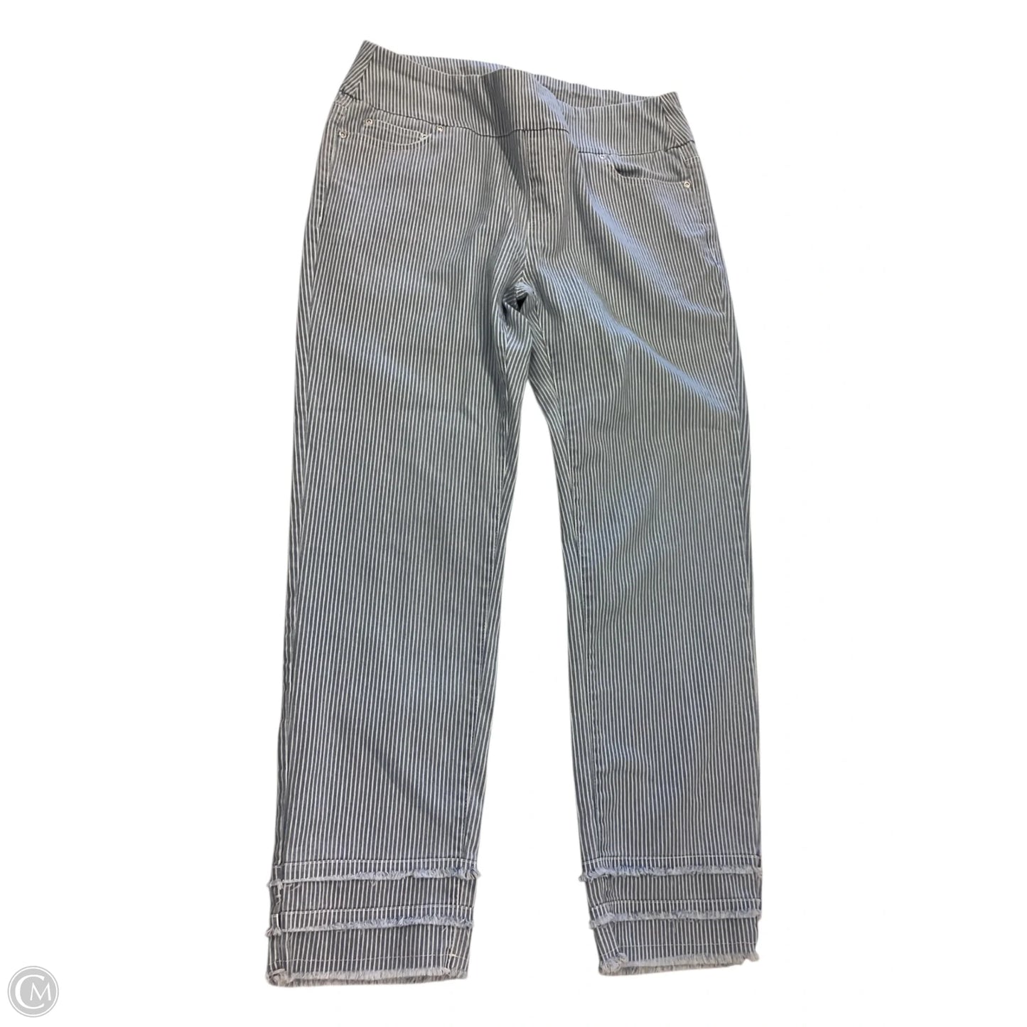 Pants Cropped By Multiples In Striped Pattern, Size: 6