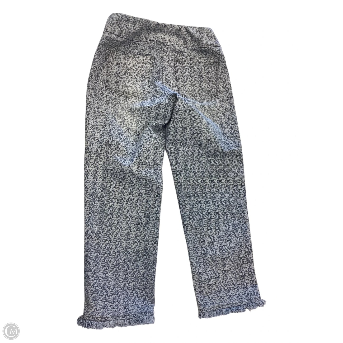 Pants Cropped By Multiples In Blue, Size: 4